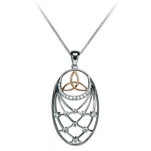 Interlaced Trinity Pendant