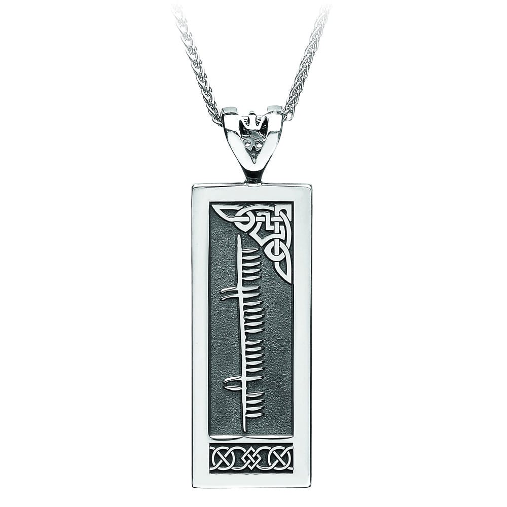 Your Name in Ogham Pendant