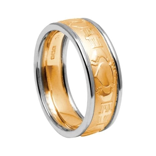 Gold Court Claddagh Ring